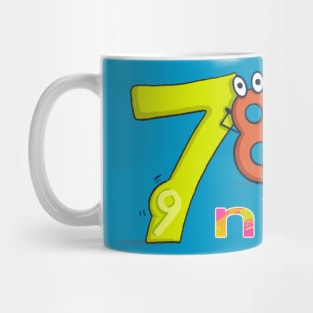 Kids Joke - Seven Ate Nine Mug